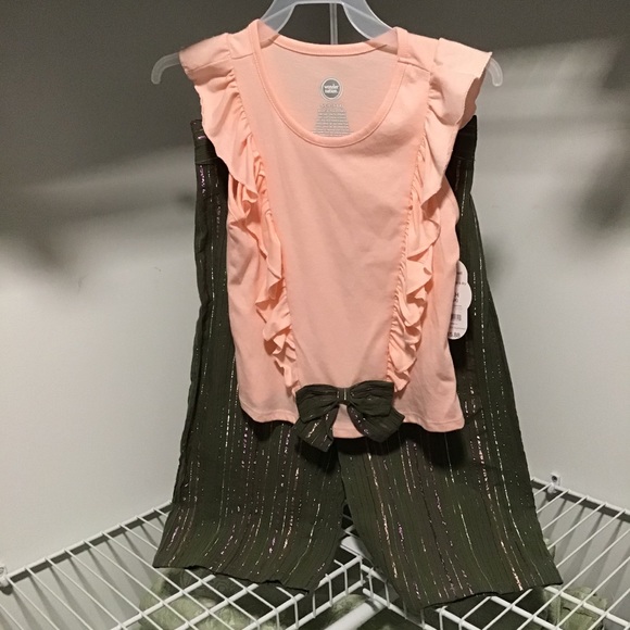 Wonder Nation Girls Pant Set Size 6-6X NWT - Picture 6 of 8